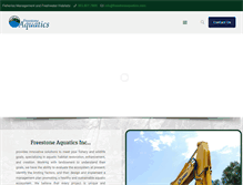 Tablet Screenshot of freestoneaquatics.com